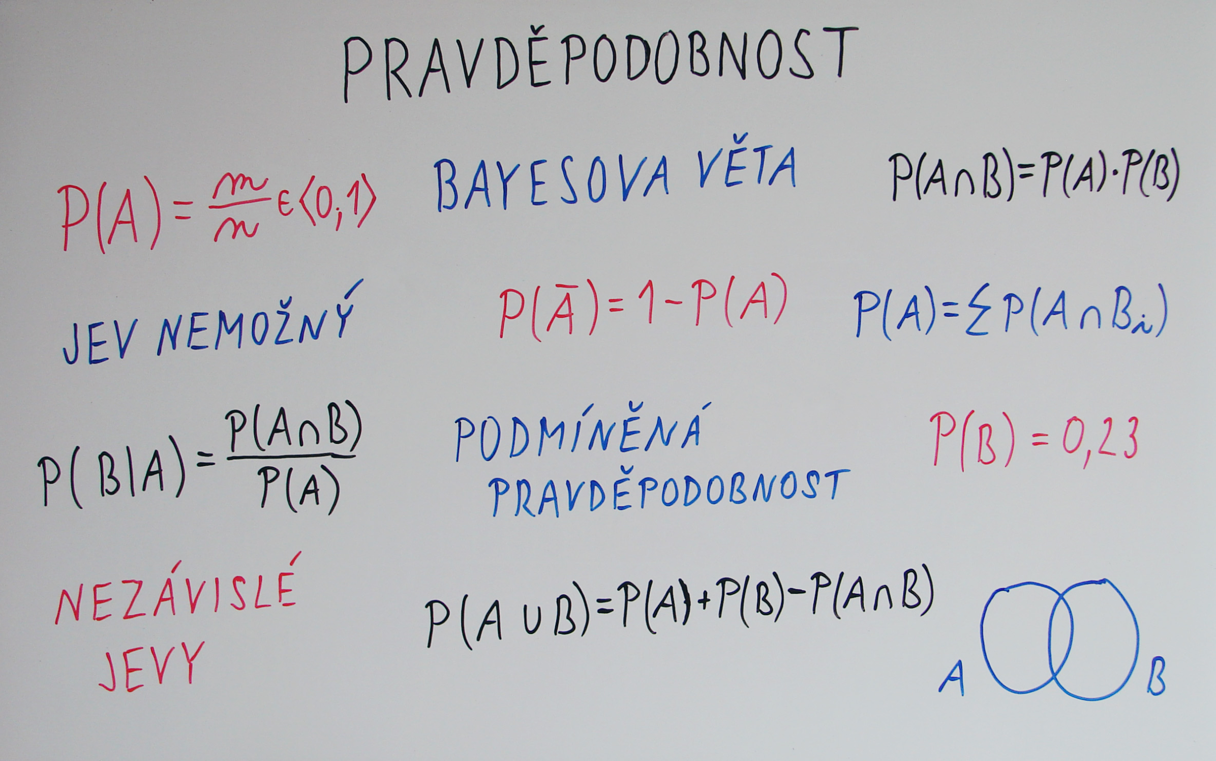 Doučování - statistika-obecně/pravděpodobnost